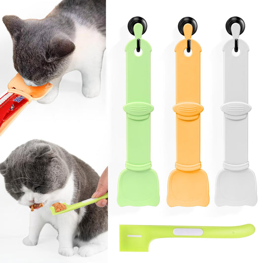 Cat Treat Squeeze Spoon Set