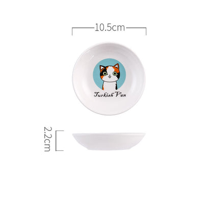 Cat Dish Tableware