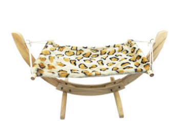 Cat Hammock, Solid Wood Bed