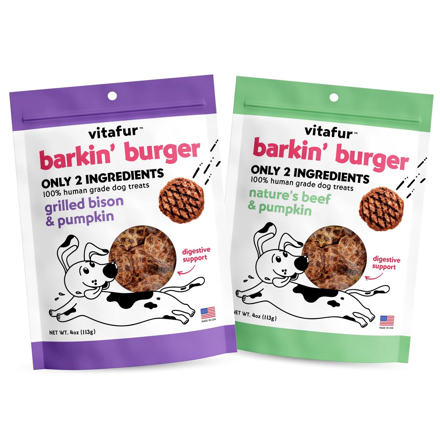 Grain-Free Bison & Beef Dog Treats