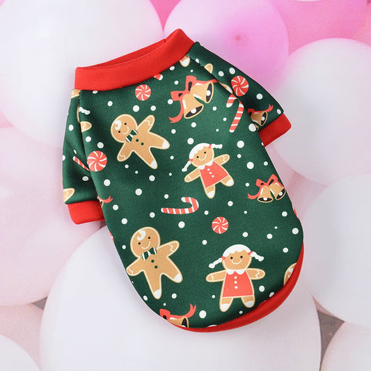 Cartoon Christmas Dog Clothes