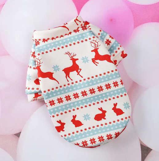 Cartoon Christmas Dog Clothes