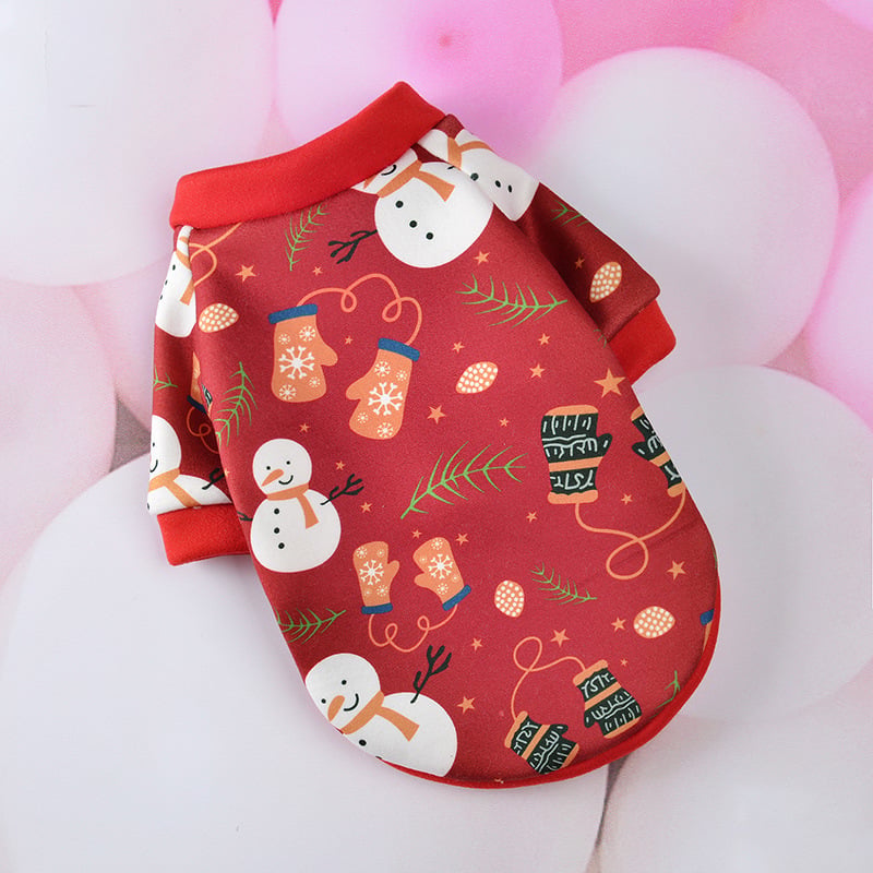 Cartoon Christmas Dog Clothes