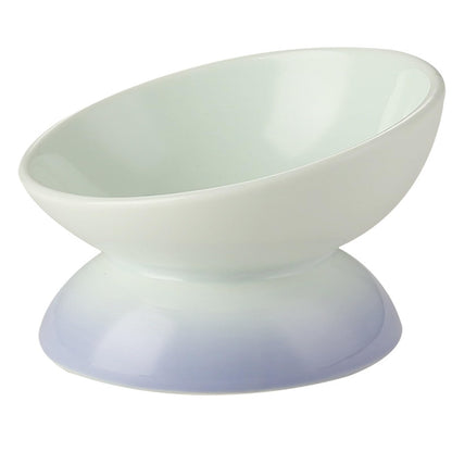 Elevated Ceramic Cat Bowl