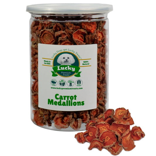 Dehydrated Carrot Dog Treats