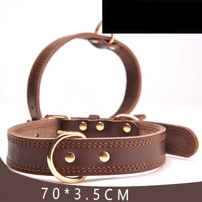 Leather Dog Collar l