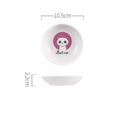 Cat Dish Tableware