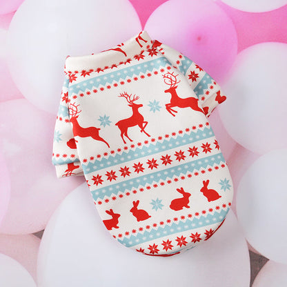 Cartoon Christmas Dog Clothes